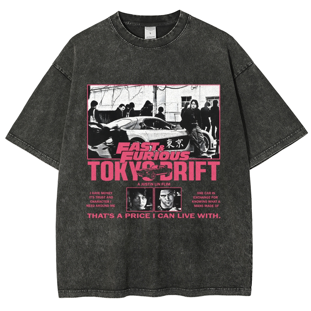 Tokyo Drift Vintage Washed T-shirt