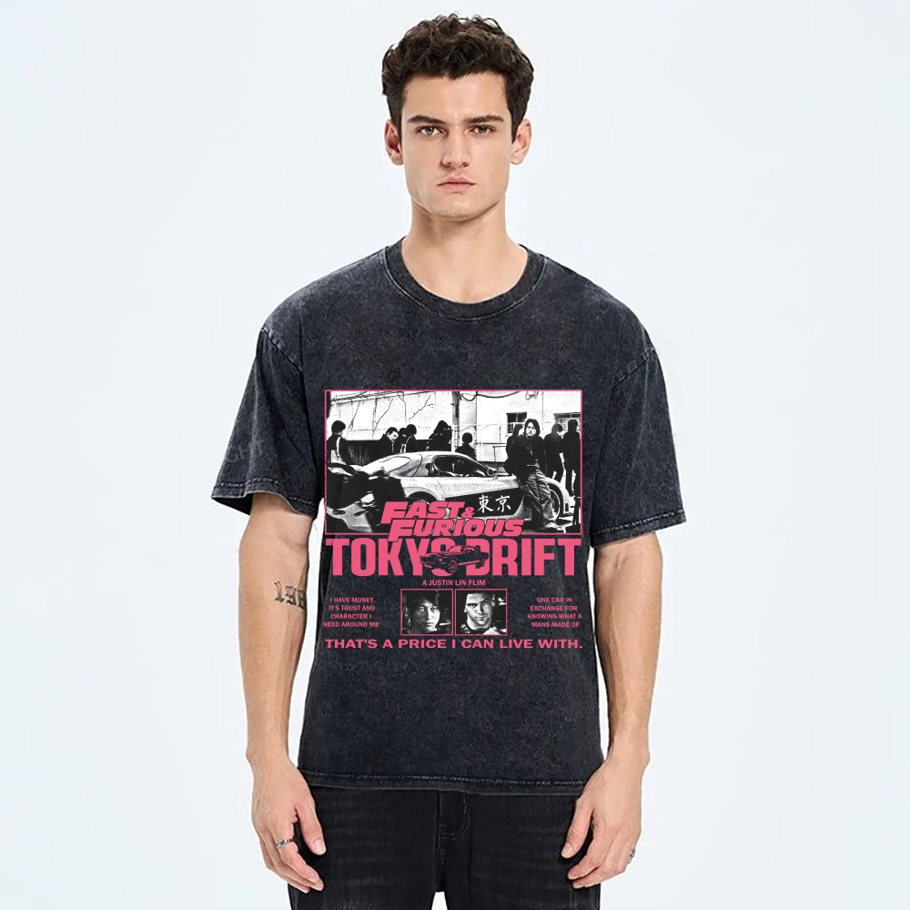 Tokyo Drift Vintage Washed T-shirt