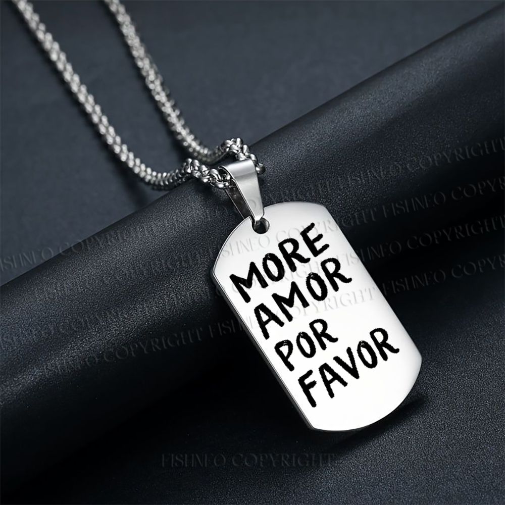 More Amor Por Favor Necklace