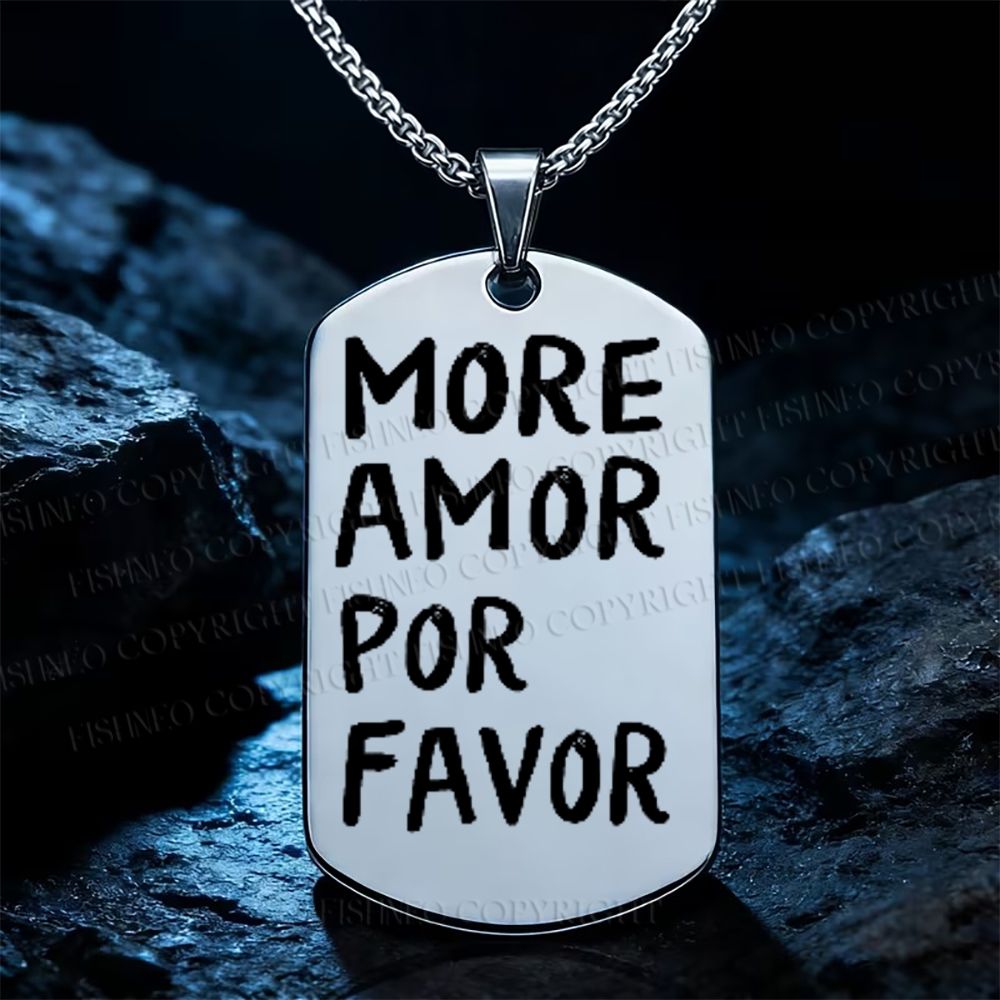 More Amor Por Favor Necklace
