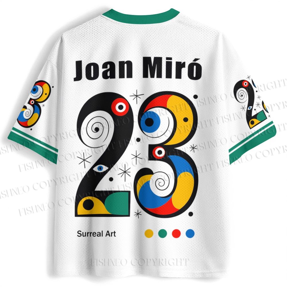 Joan Miró Style Art Jersey Shirts