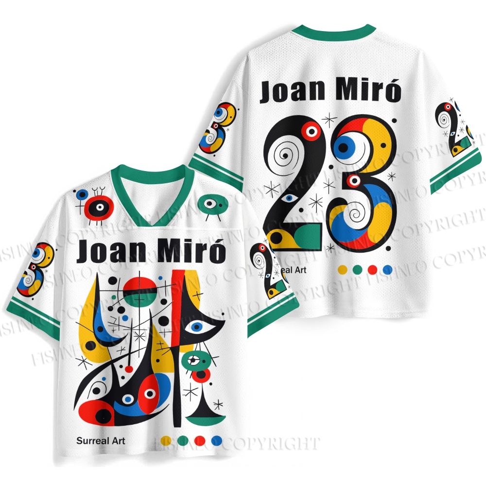 Joan Miró Style Art Jersey Shirts