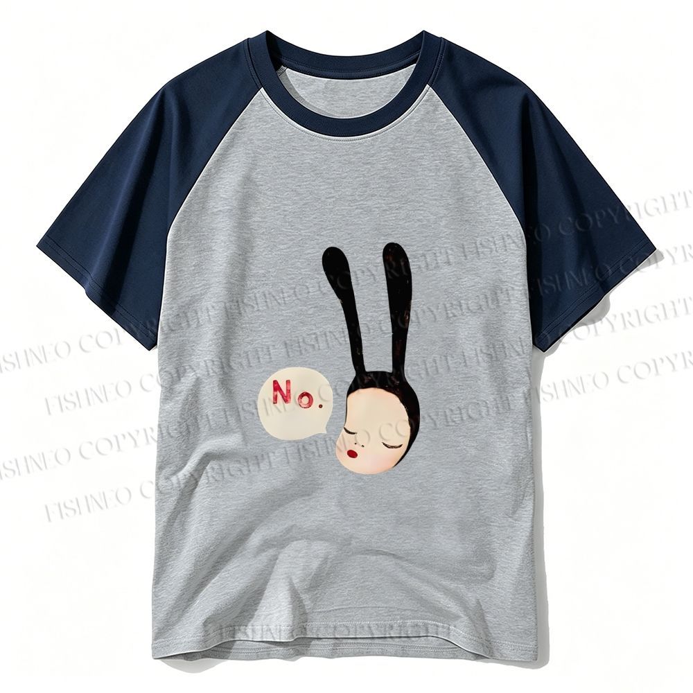 Yoshitomo Nara Printed Baseball T-shirt