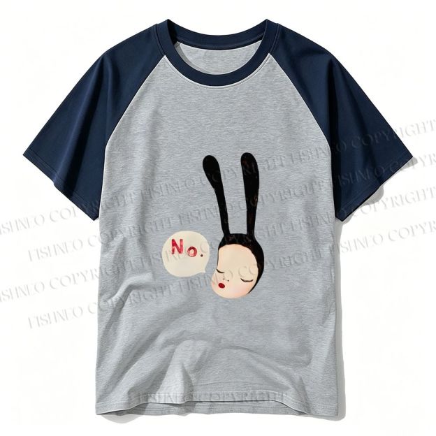 Yoshitomo Nara Printed Baseball T-shirt