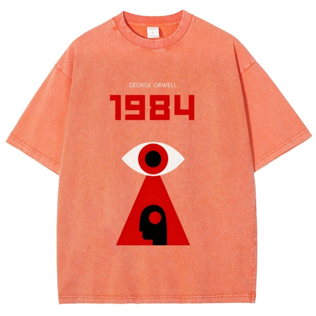 1984 Orwell Vintage Washed T-shirt