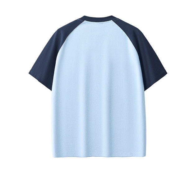 Japanese Osaka Mount Fuji Dopamine color series short sleeve T-shirt