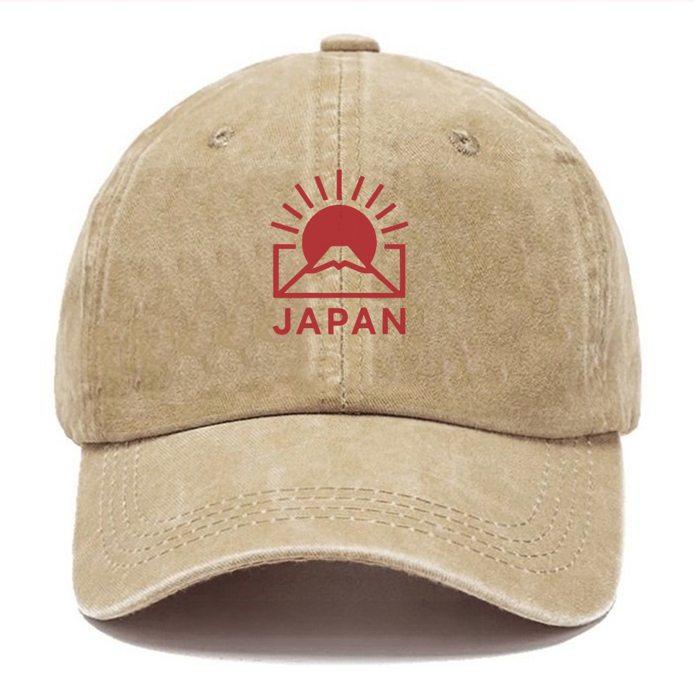 Rising Sun Logo Washed Cap