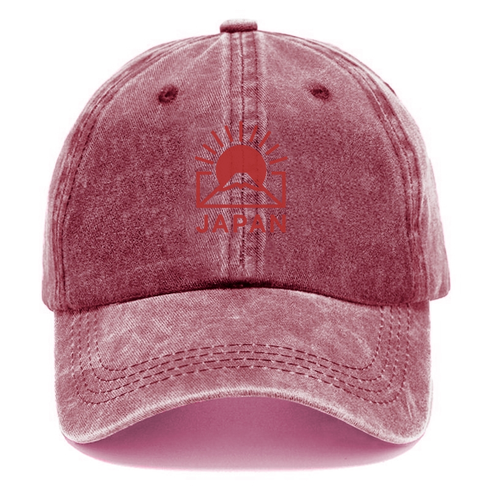 Rising Sun Logo Washed Cap