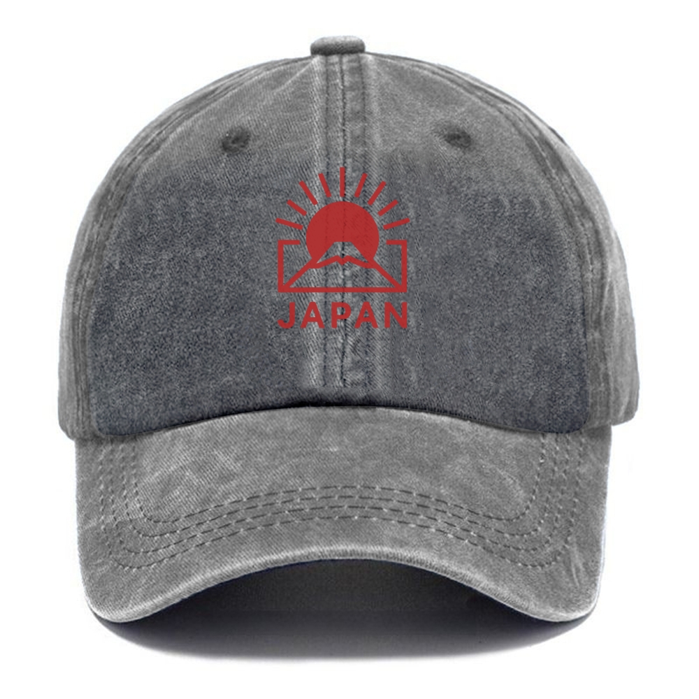 Rising Sun Logo Washed Cap