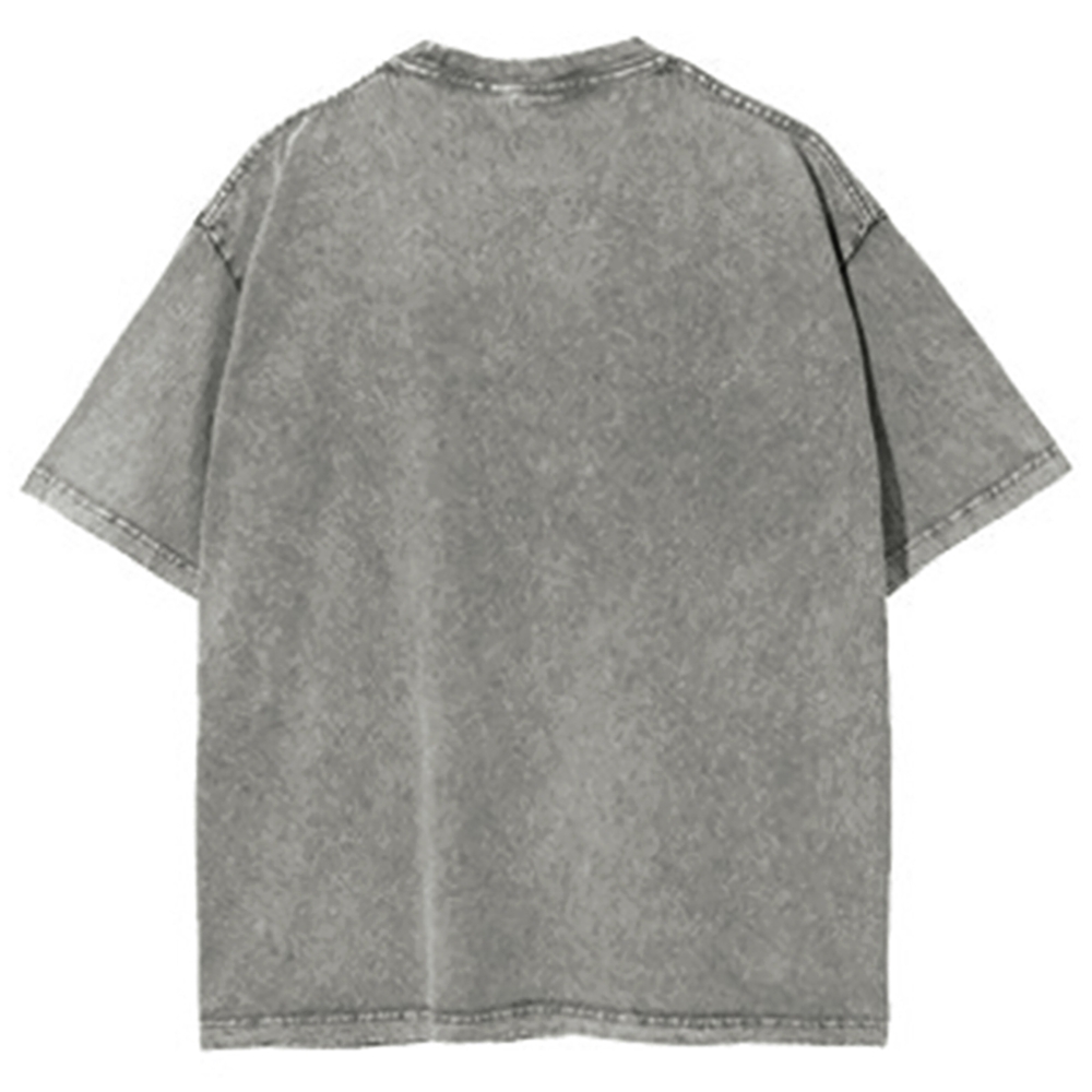 Unisex Tsukiji Fish Market Printed Washed Tee