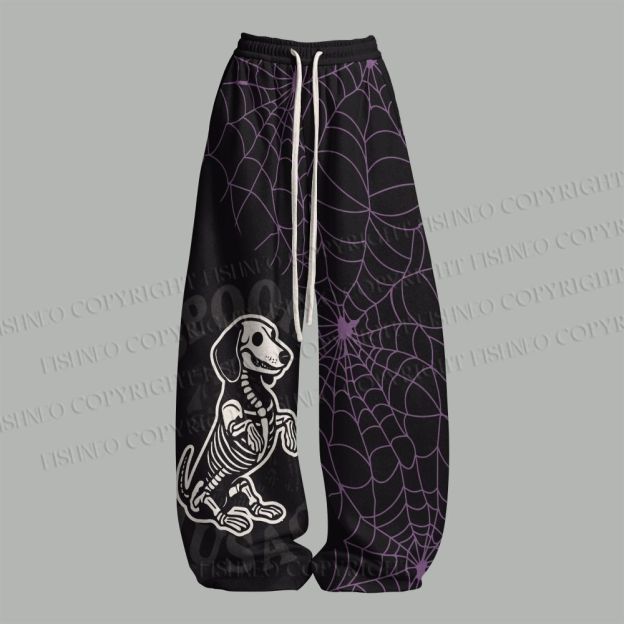Halloween Dachshund Top & Elasticated Trousers Two-Piece Set