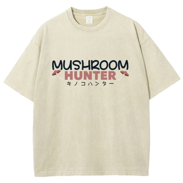 Mushroom Hunter Vintage Washed T-shirt