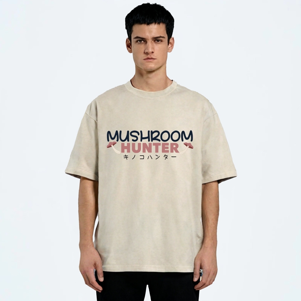 Mushroom Hunter Vintage Washed T-shirt