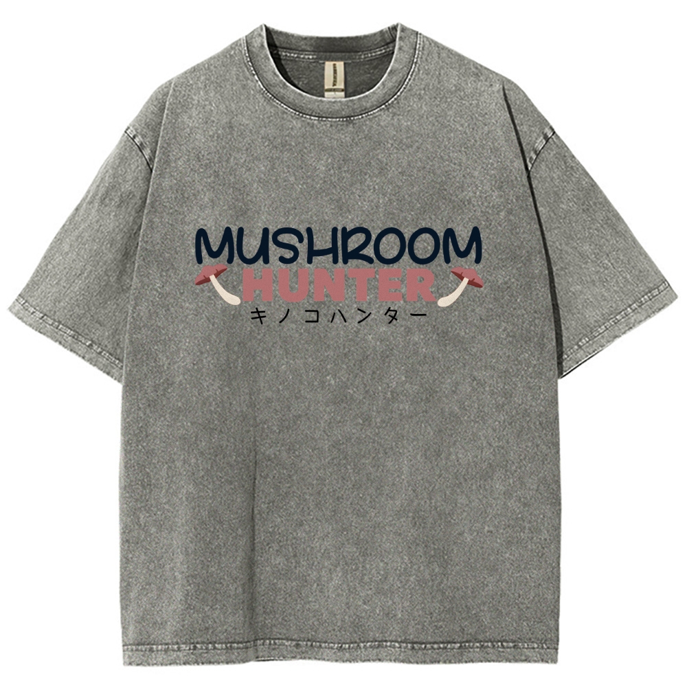 Mushroom Hunter Vintage Washed T-shirt