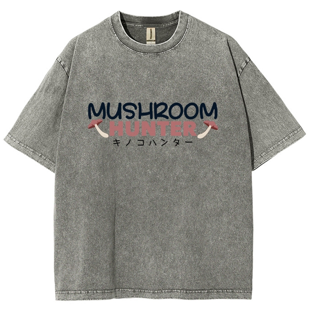 Mushroom Hunter Vintage Washed T-shirt