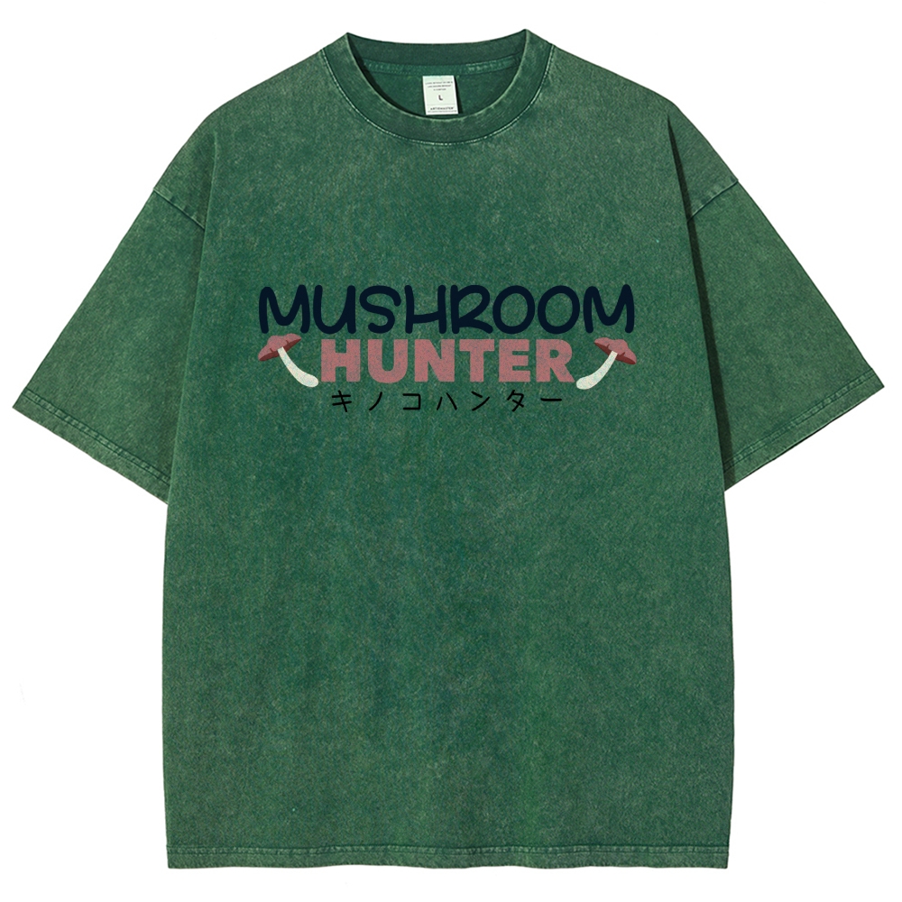 Mushroom Hunter Vintage Washed T-shirt