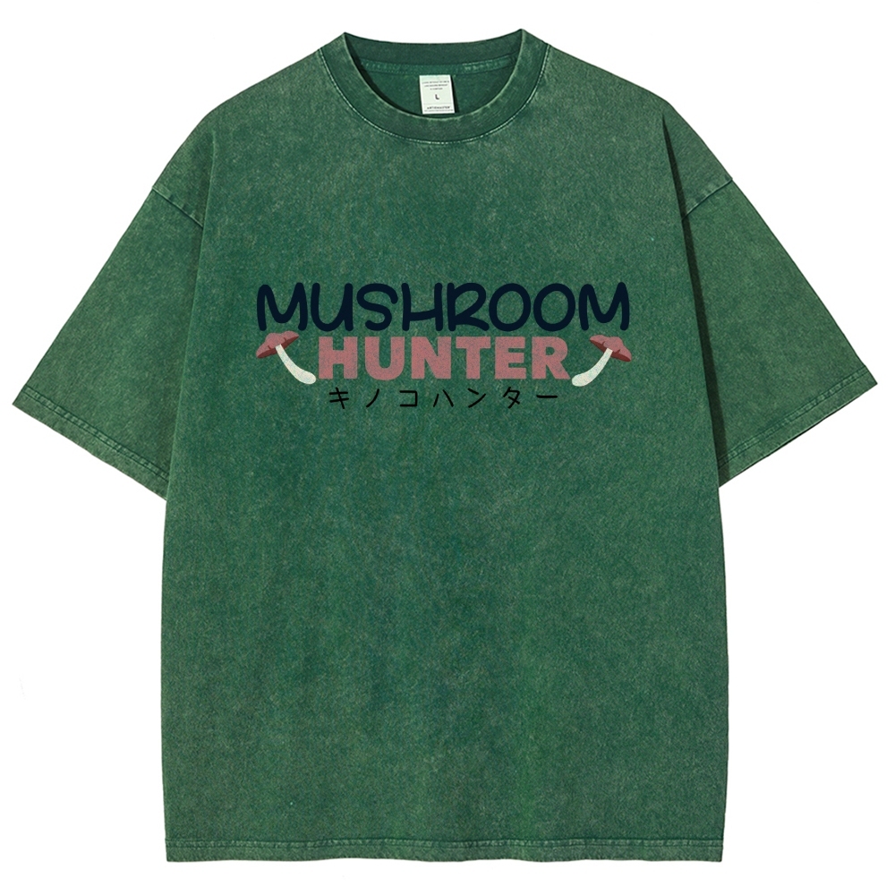 Mushroom Hunter Vintage Washed T-shirt