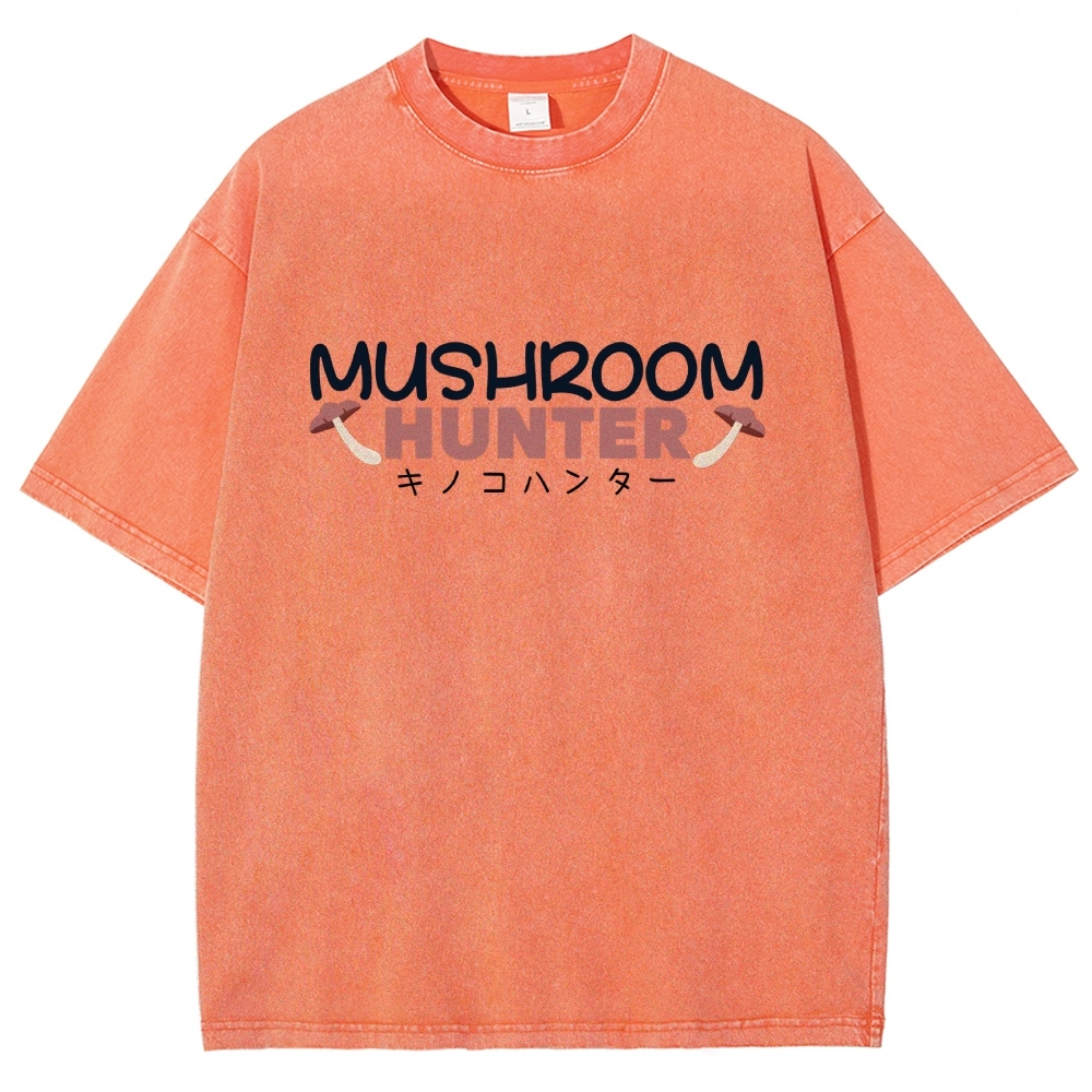 Mushroom Hunter Vintage Washed T-shirt