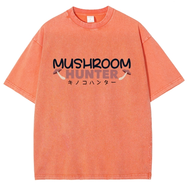 Mushroom Hunter Vintage Washed T-shirt