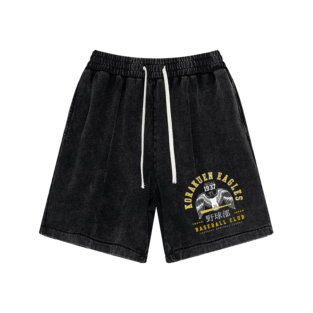 korakuen Eagles Cotton Casual Shorts
