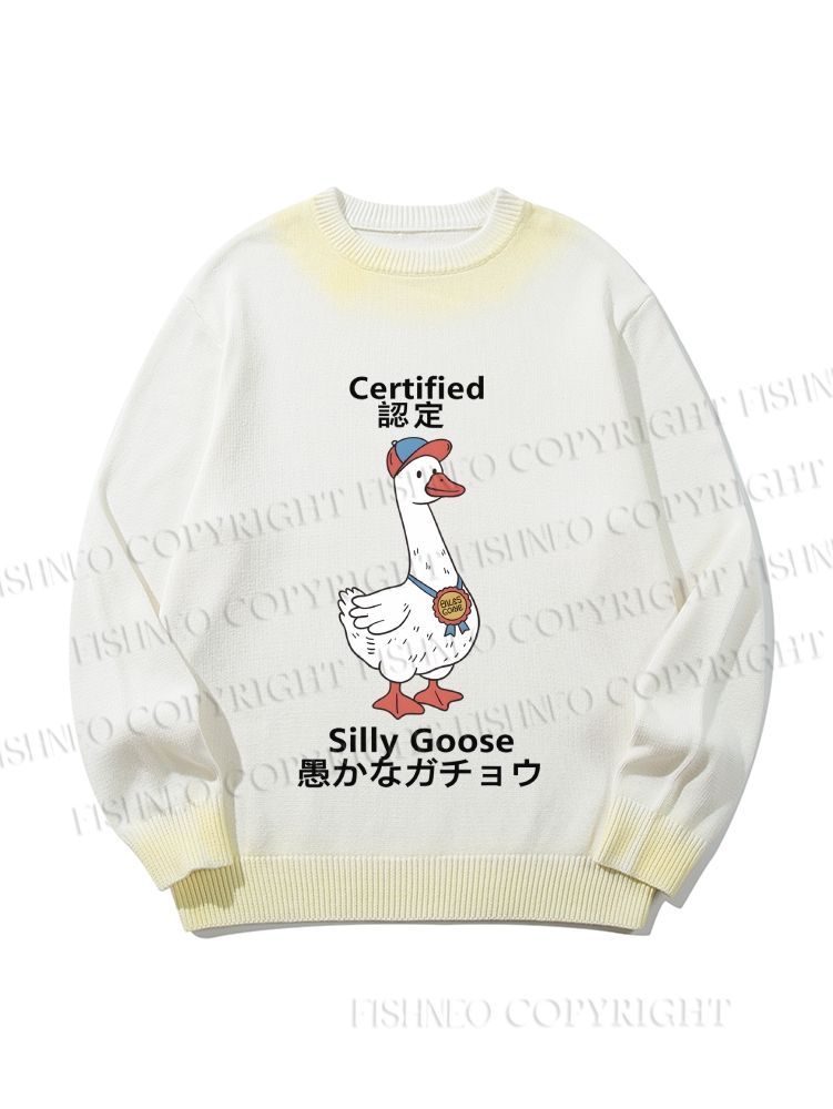 Unisex Silly Goose Certified Gradient Casual sweater