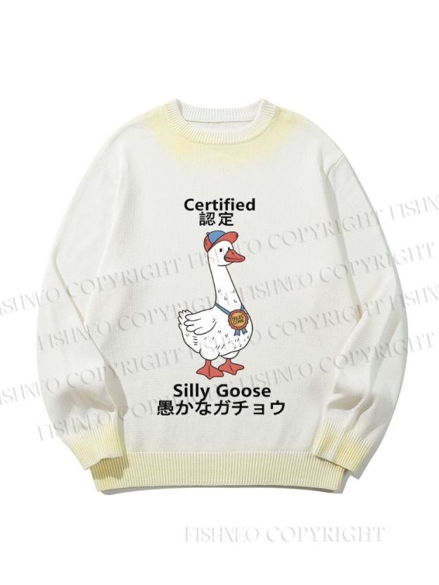 Unisex Silly Goose Certified Gradient Casual sweater