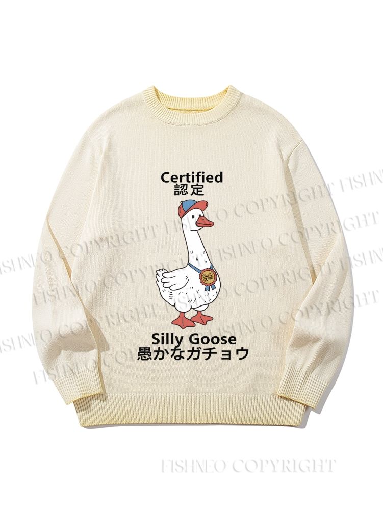 Unisex Silly Goose Certified Gradient Casual sweater