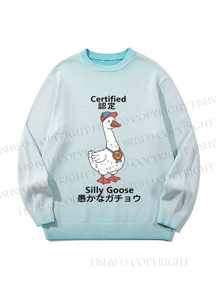 Unisex Silly Goose Certified Gradient Casual sweater