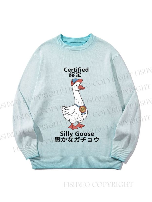 Unisex Silly Goose Certified Gradient Casual sweater