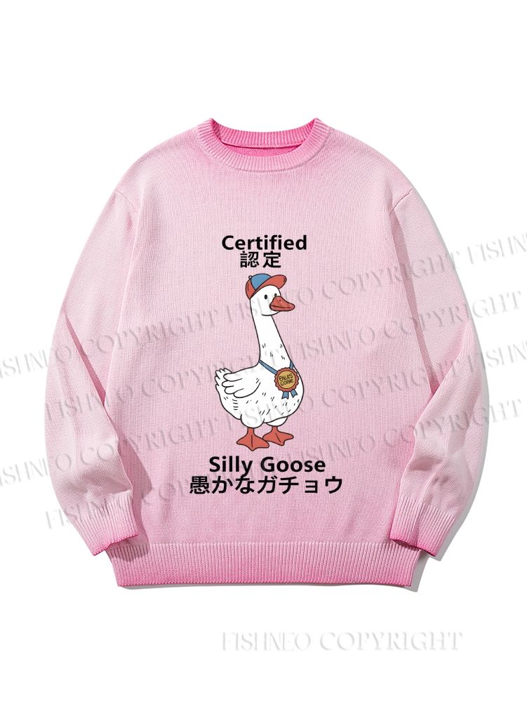 Unisex Silly Goose Certified Gradient Casual sweater