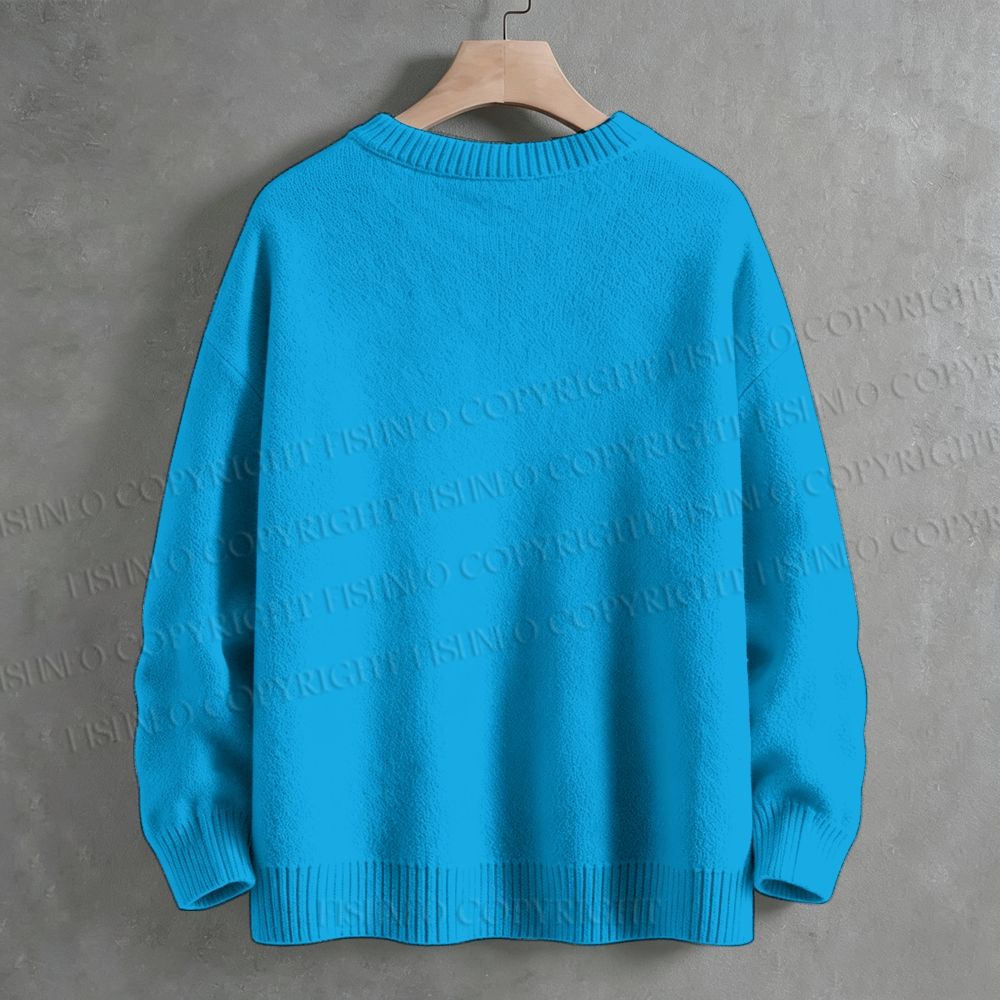 Sesame Street Elmo Cookie Monster Crew Neck Sweater