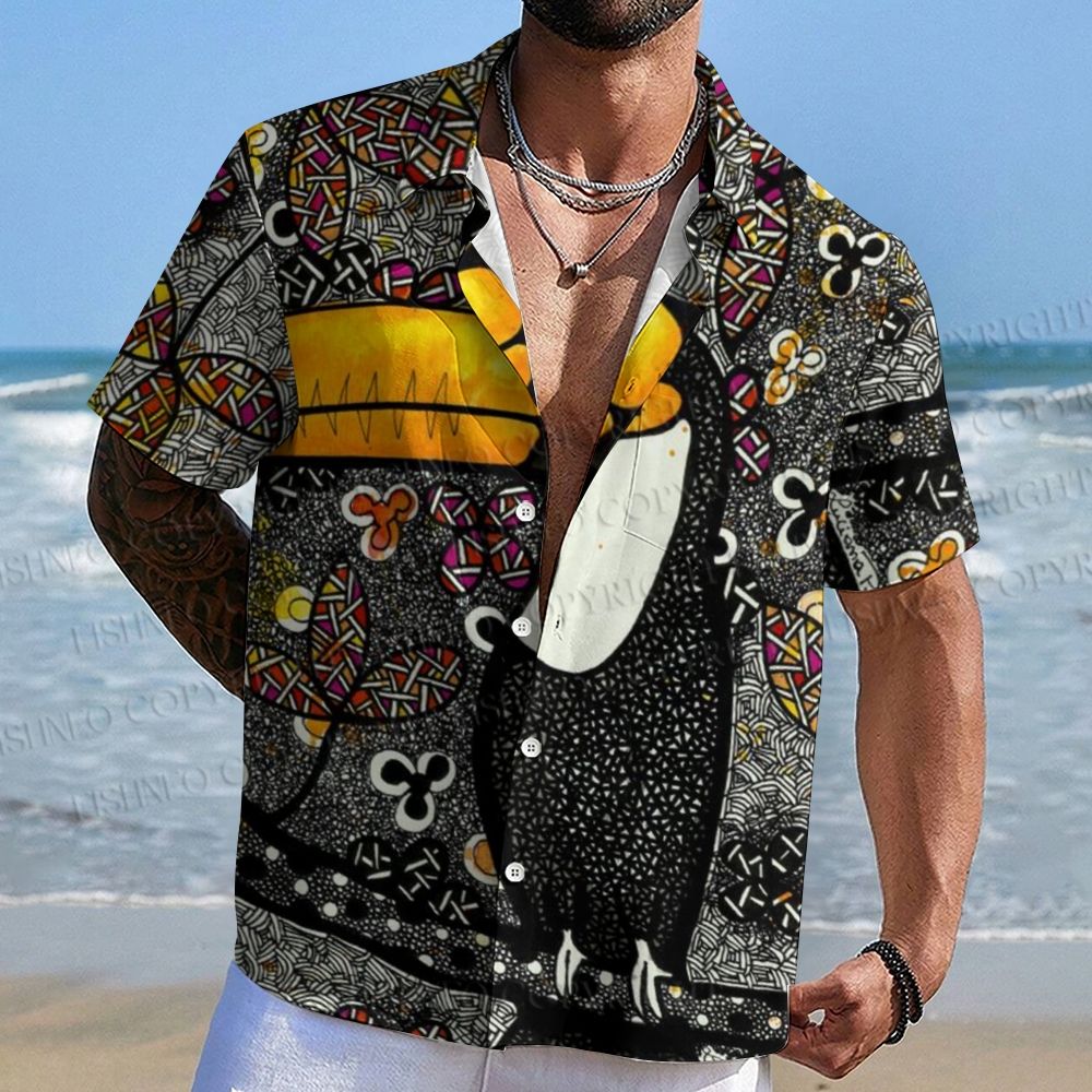 Toucan Tribal Dot Art  Hawaiian Shirt