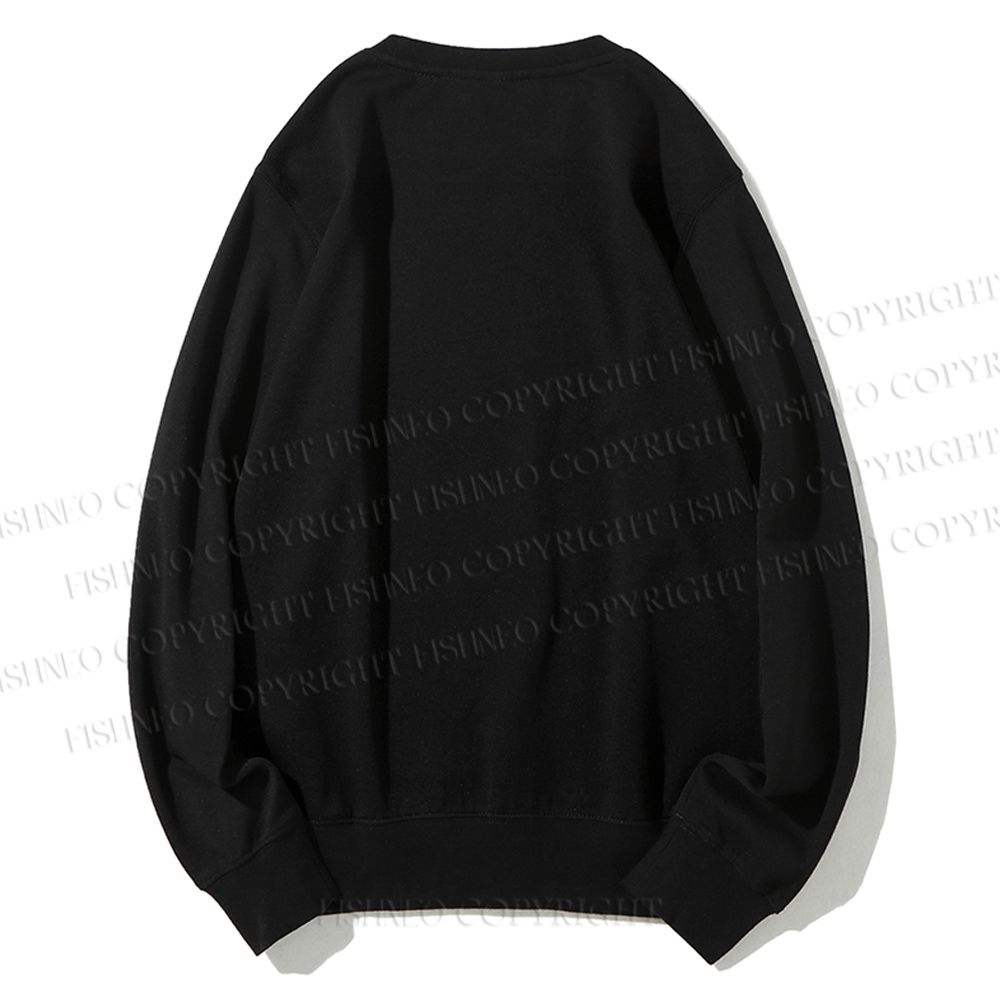 Unisex Yayoi Kusama Mushroom Printed Sweatshirt