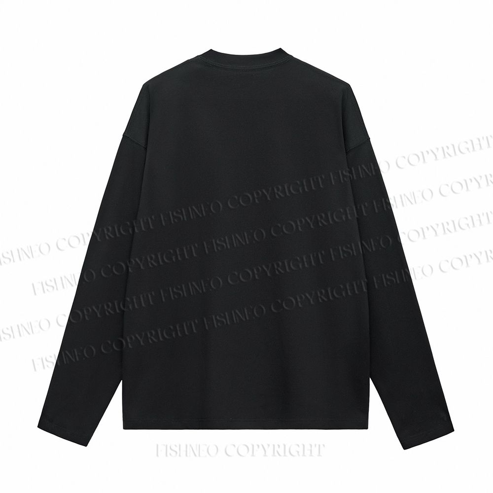 Unisex I Will Succeed Because I Am Insane Casual Cotton Printed Long Sleeve T-shirt