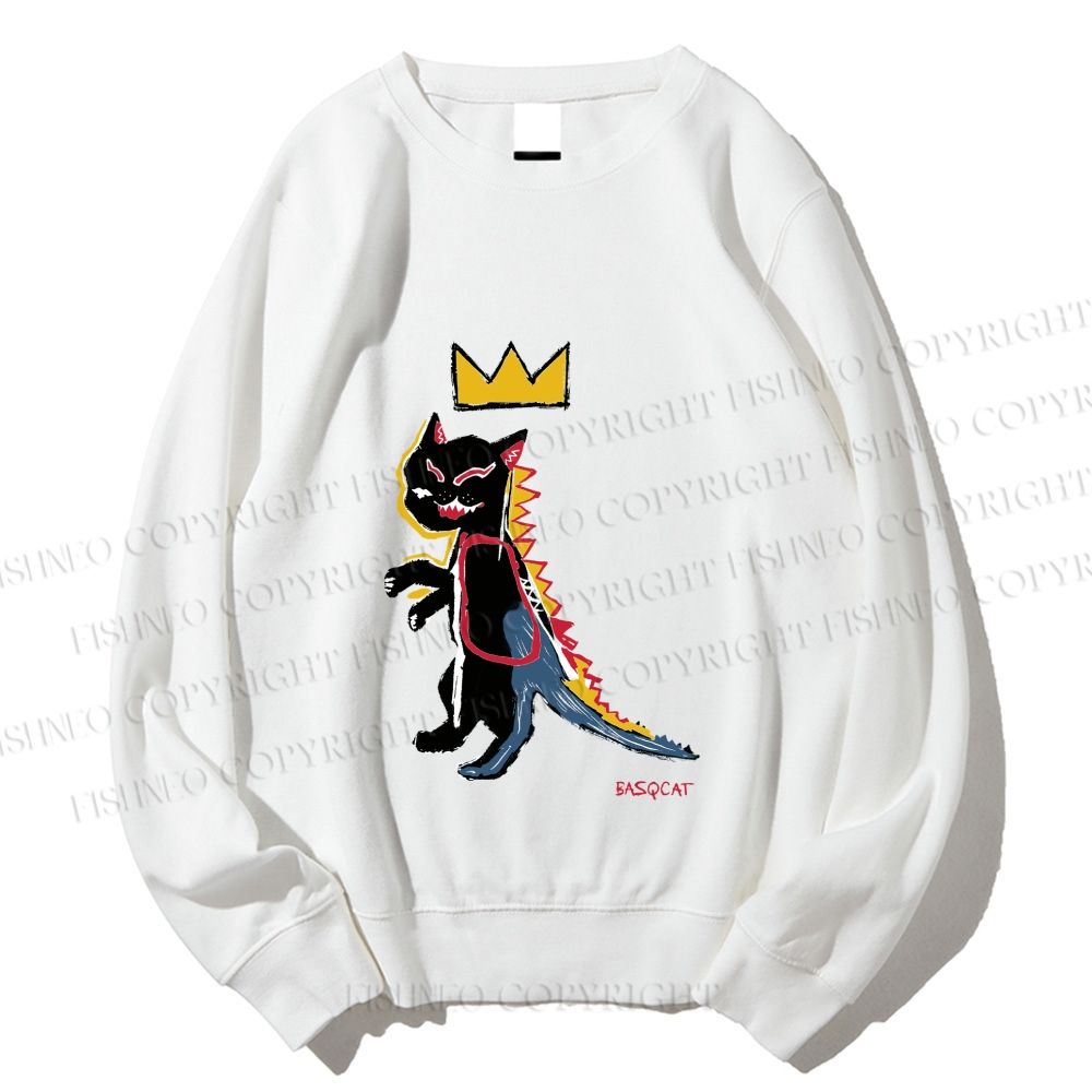 Unisex Basqcat Printed Sweatshirt