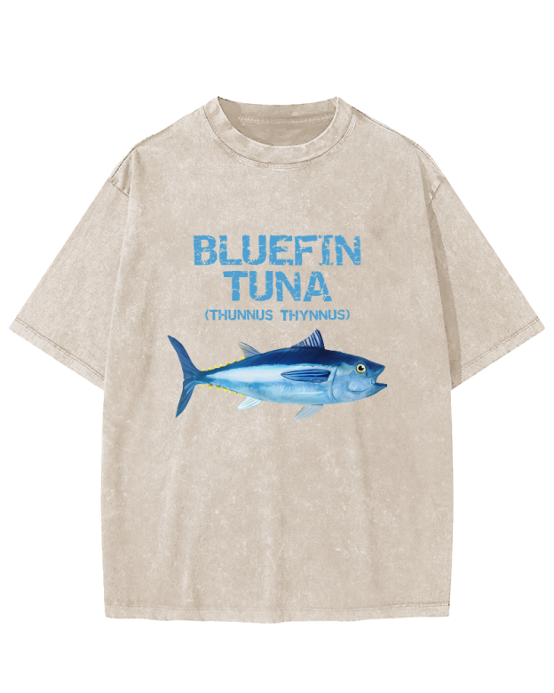 Bluefin Tuna  Vintage Washed T-shirt