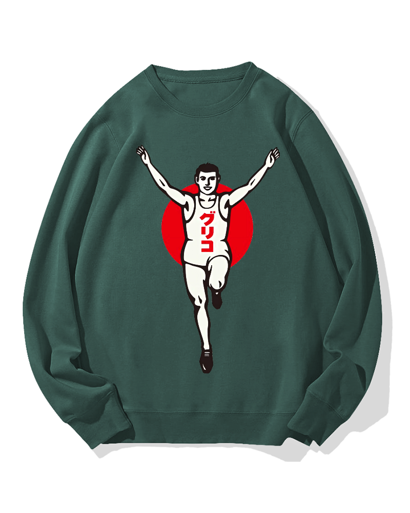 Osaka Glico Cotton Sweatshirt