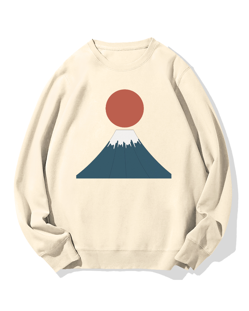 Fujisan Cotton Sweatshirt