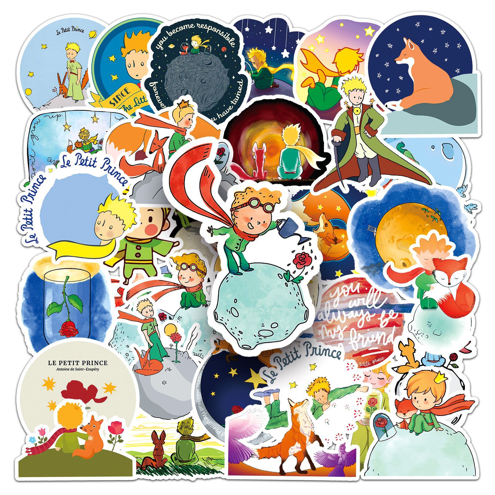 50 The Little Prince Stickers