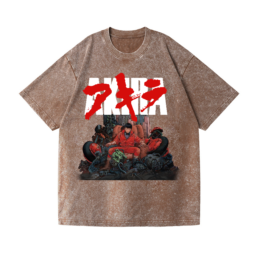 Akira Vintage Wash Japanese Design T-Shirt