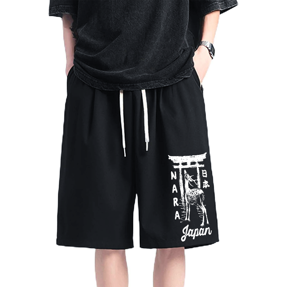 Nara Japan Cotton Casual Shorts