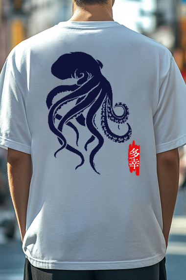 Octopus Japanese Style Classic Tee