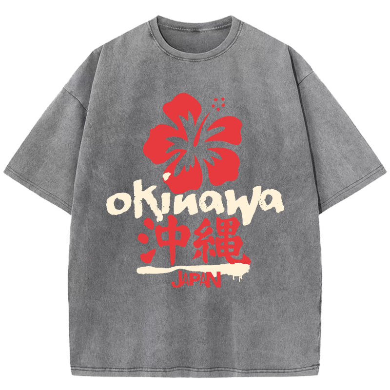 Okinawa JP Washed T-Shirt
