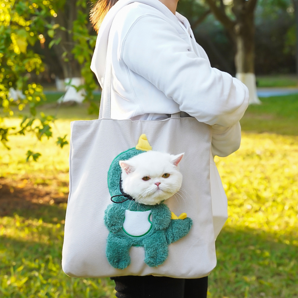 Cute Crossbody Pet Bag: Perfect for Cats & Small Dogs