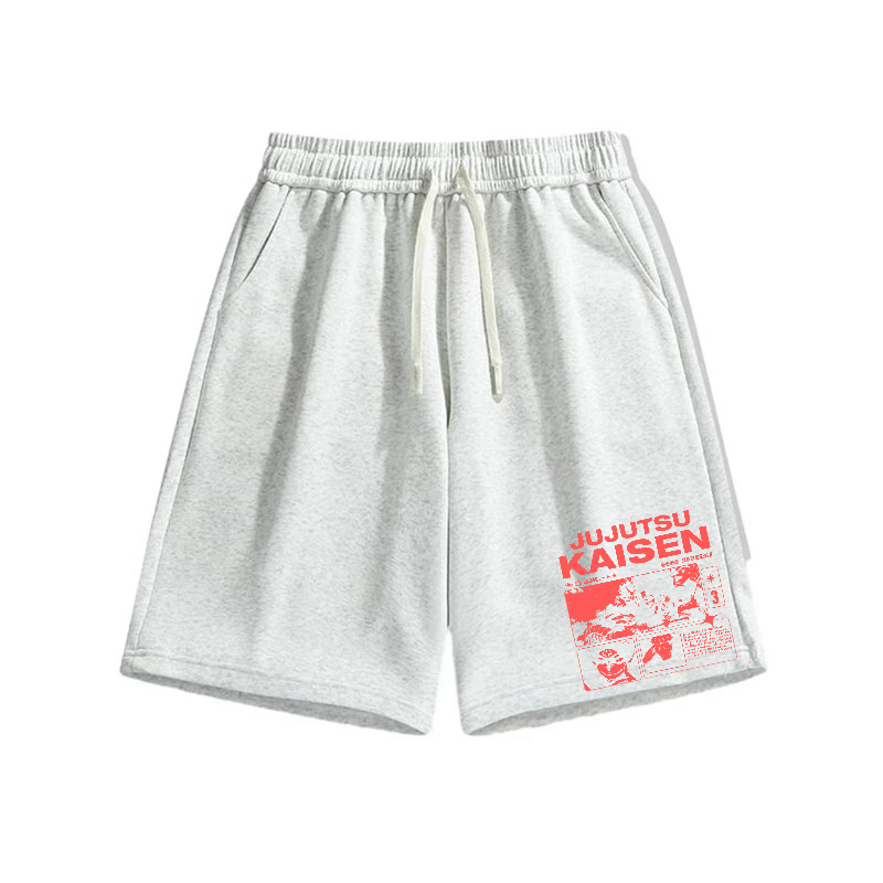 Sorcery Battle Cotton Casual Shorts