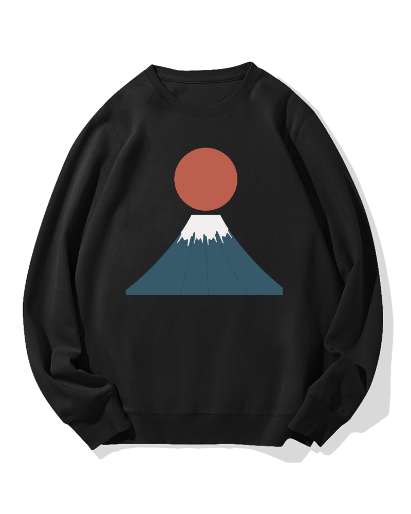 Fujisan Cotton Sweatshirt