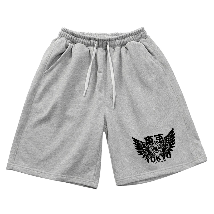 Tokyo, Japan Cotton Casual Shorts