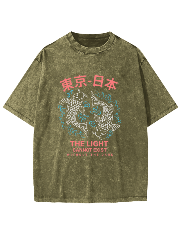 Japan Tokyo Carp Vintage Washed T-shirt