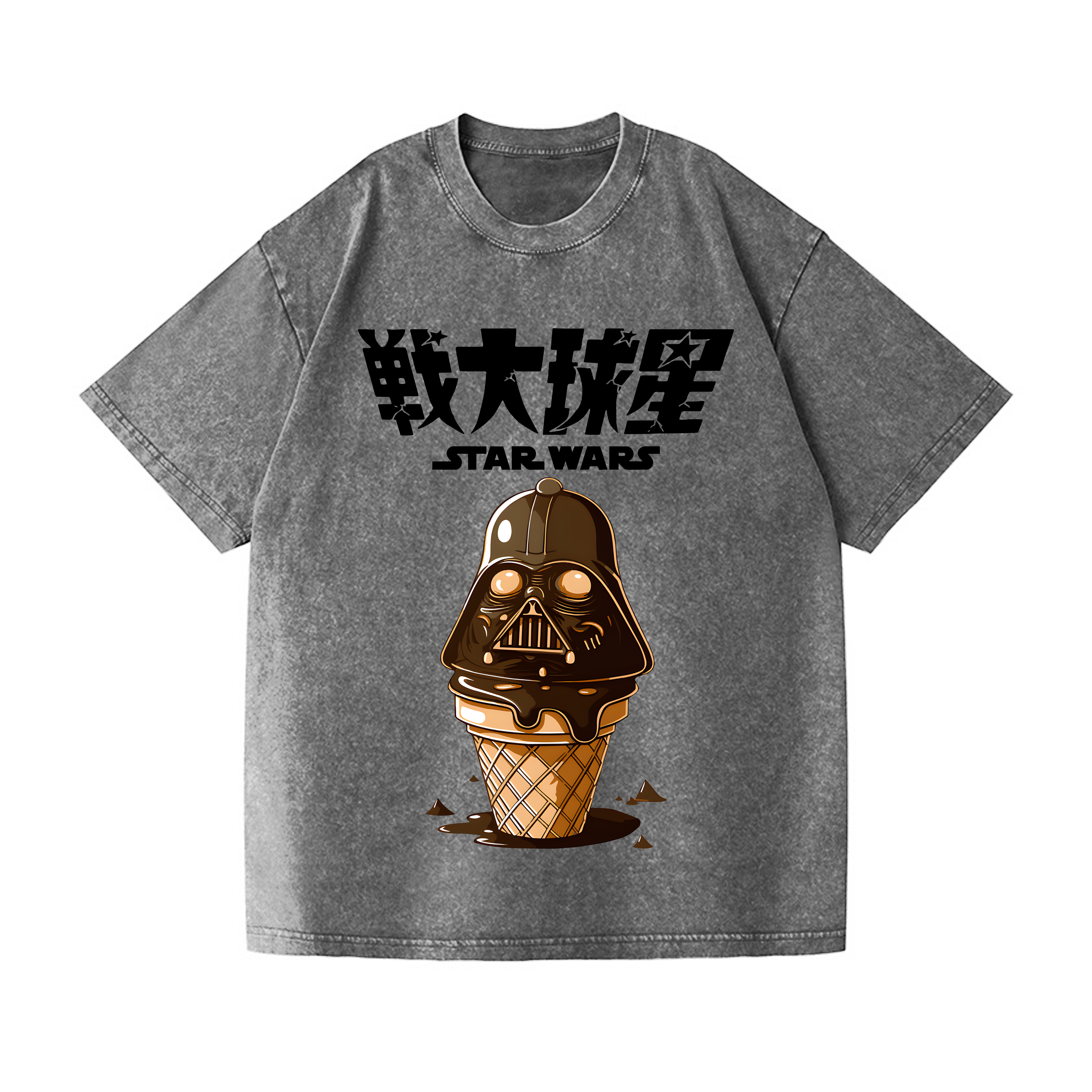 Star Wars Vintage Wash Japanese Design T-Shirt