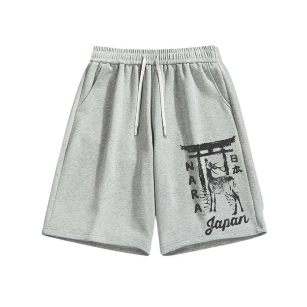 Nara Japan Cotton Casual Shorts